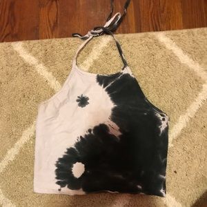 COPY - Blank white ti-dye tee🖤👀